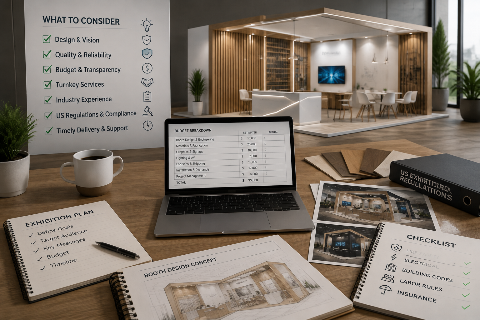 exhibition booth builder selection process